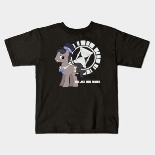 The Last Time Turner - (The 11th Doctor Whooves) Kids T-Shirt